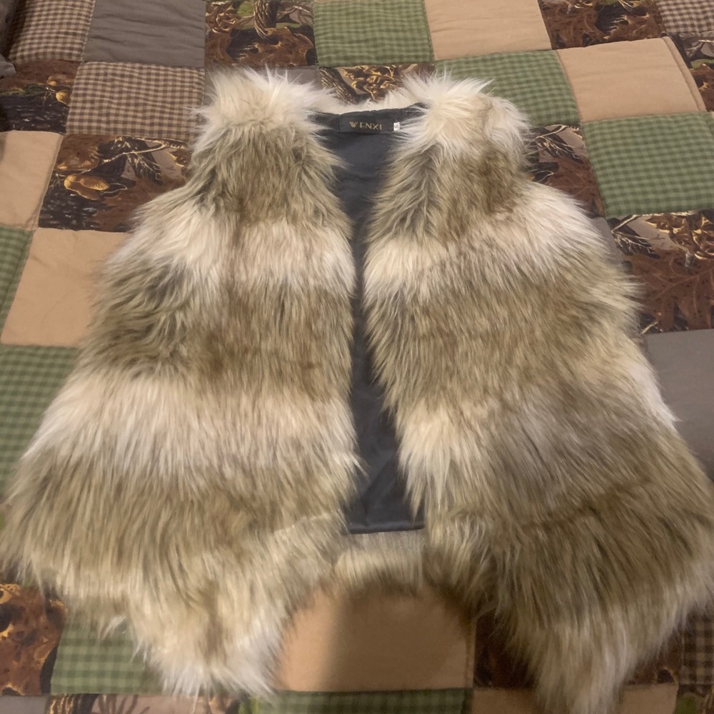 Brand new fur vest